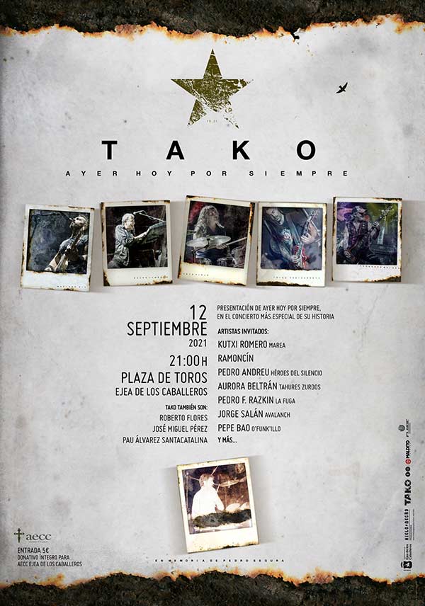 Tako cartel 12 de septiembre Ejea de los Caballeros
