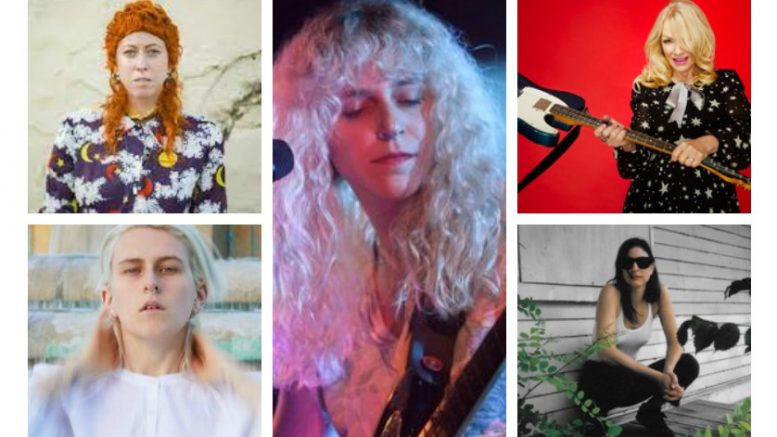 Shannon Lay, Julia Shapiro, Lala Lala, Colleen Green y Nancy Wilson ¡Mujeres al Poder en Everlasting Records Popstock!)