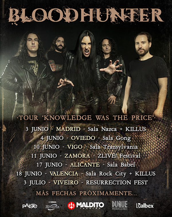 bloodhunter conciertos